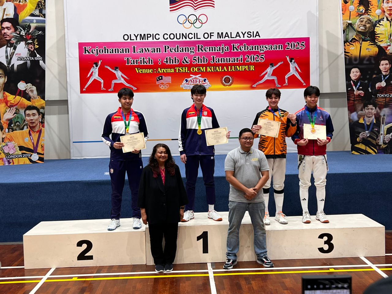 Federal Territory Fencers Shine at the National Junior Fencing Championship 2025!